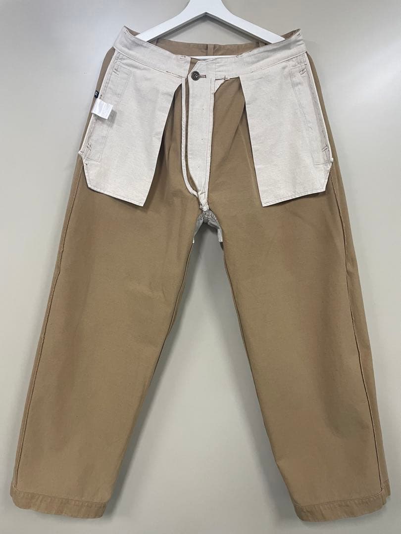 AUBERGE CC BAGS オーベルジュ　チノパン　茶綿