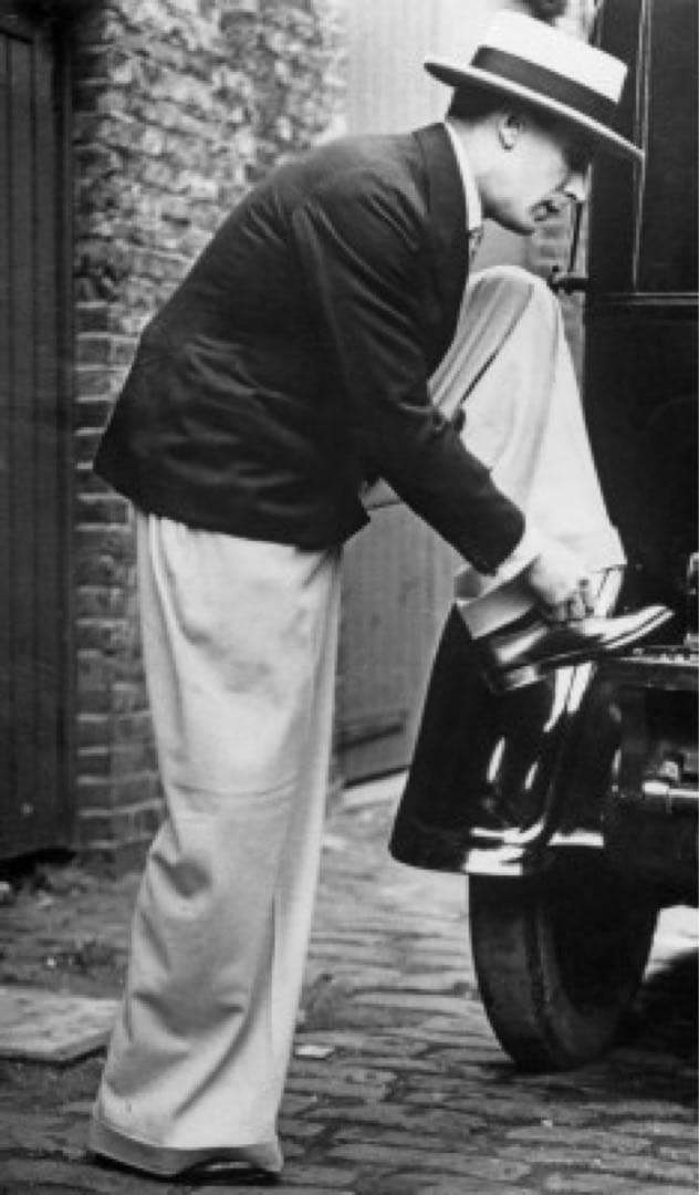 AUBERGE CC BAGS オーベルジュ　チノパン　茶綿