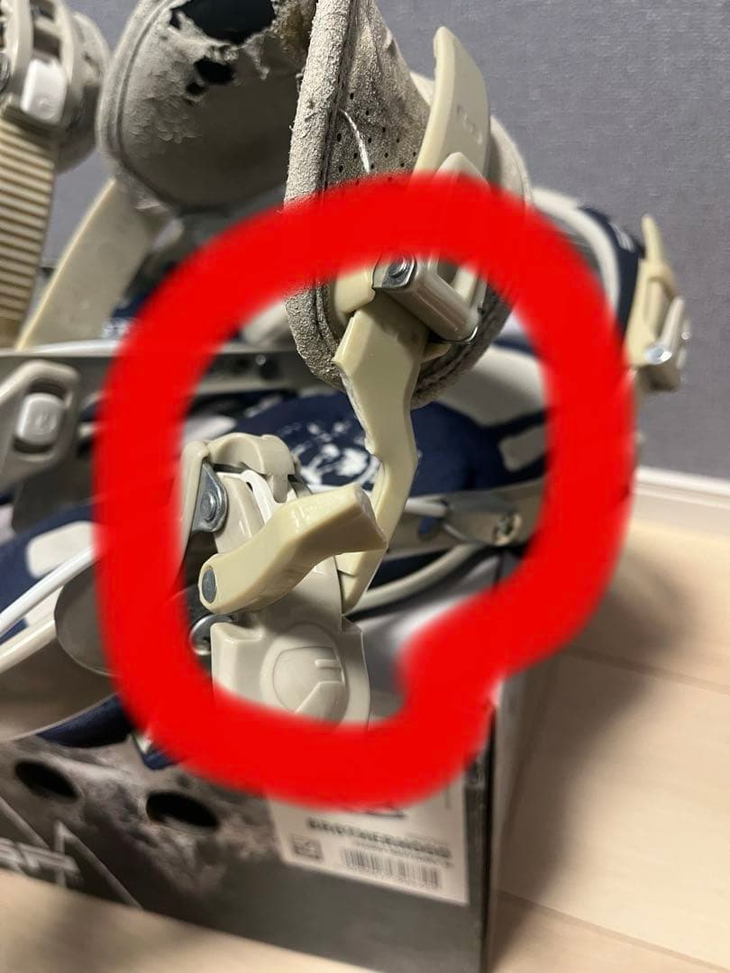 SP BROTHERHOOD ビンディング M ホワイト/ネイビー