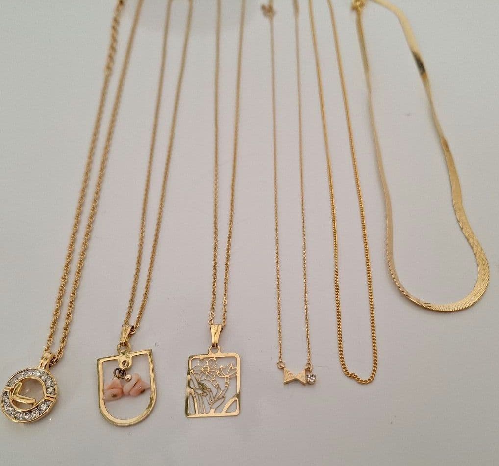 a_mi＊　遺品整理アクセサリーまとめ売り☆K18刻印ペンダントトップ２点