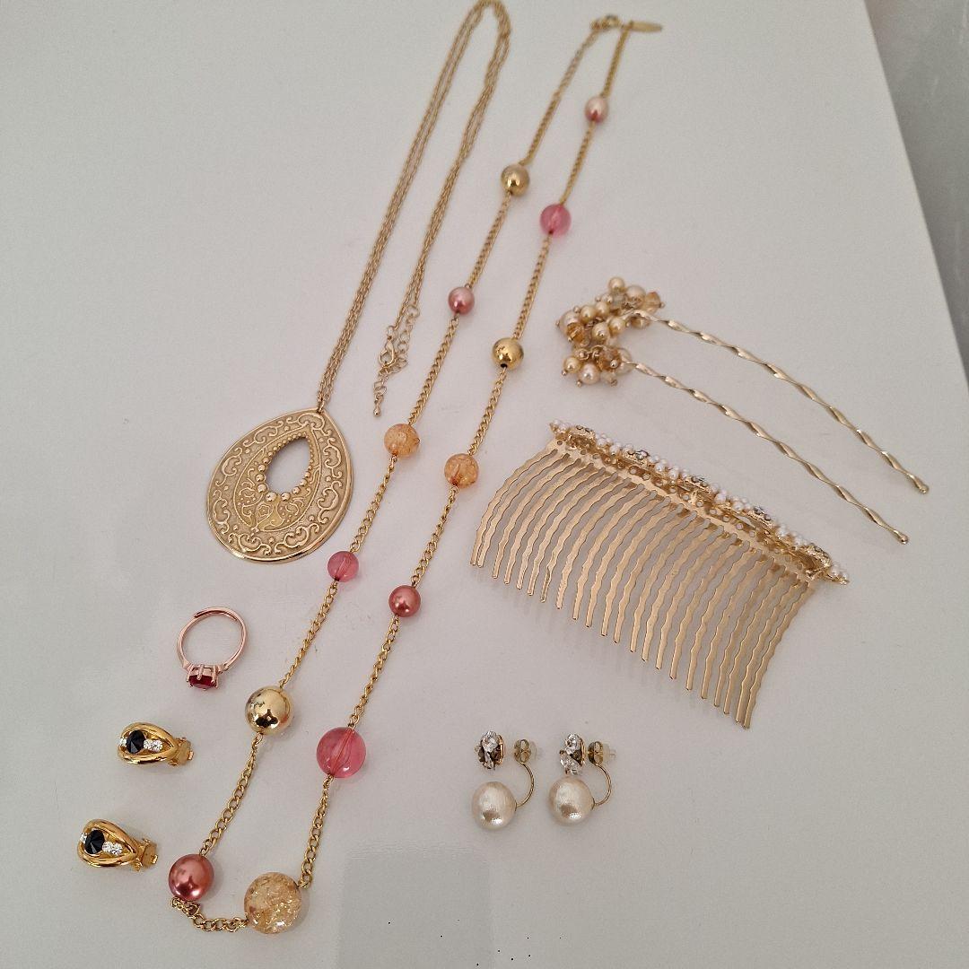 a_mi＊　遺品整理アクセサリーまとめ売り☆K18刻印ペンダントトップ２点