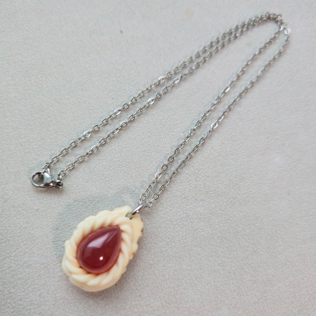 オーダー専用 鹿の角 インカローズのネックレス