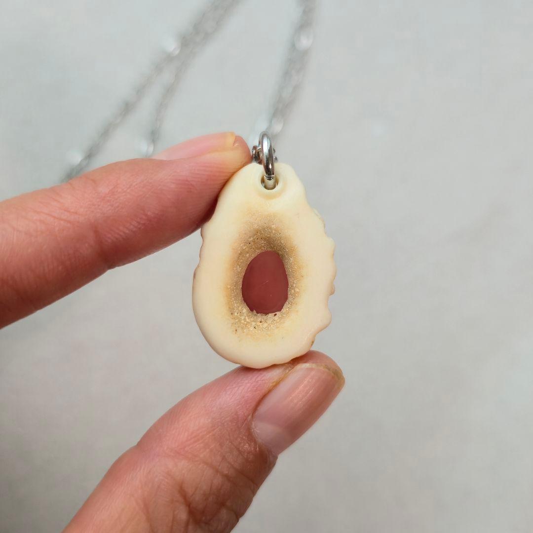 オーダー専用 鹿の角 インカローズのネックレス