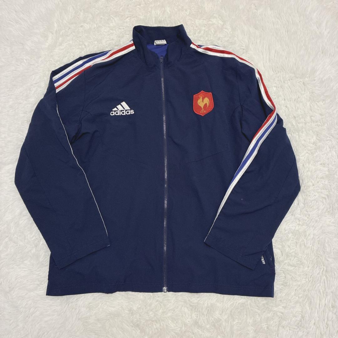 【超希少✨】アディダス フランス代表 ラグビー セットアップ ジャージ アンセム