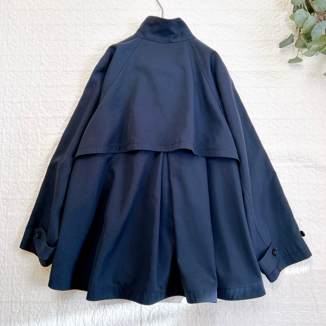 美品✨ 2025SS スローブイエナ 撥水テントラインコート 春 ネイビー