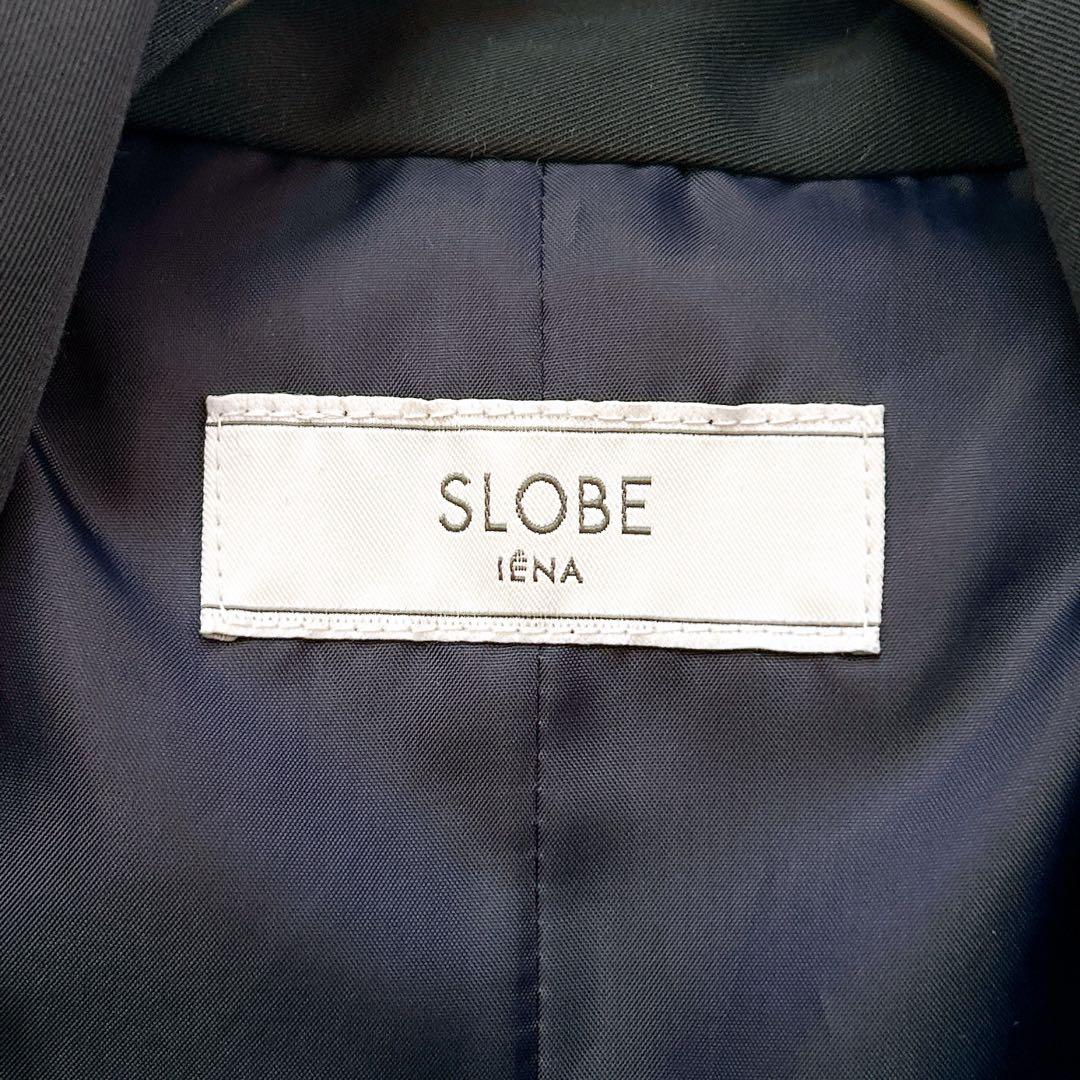 美品✨ 2025SS スローブイエナ 撥水テントラインコート 春 ネイビー