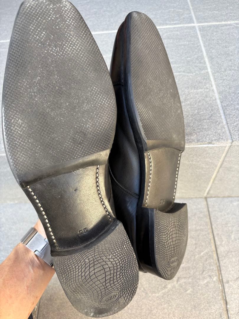 スコッチグレイン 25センチ　ダブルモンクストラップ