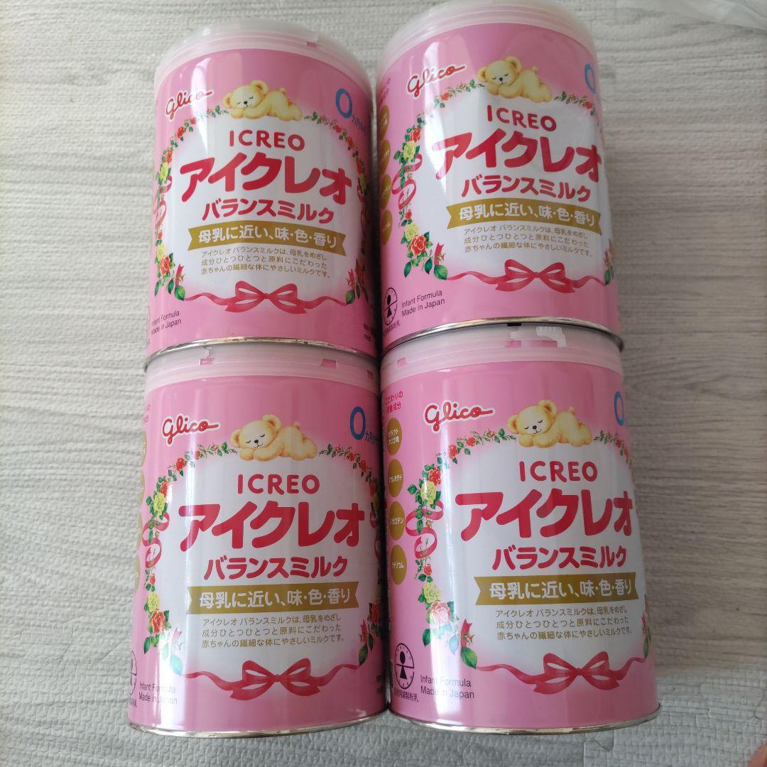 アイクレオ バランスミルク 800g 4缶セット