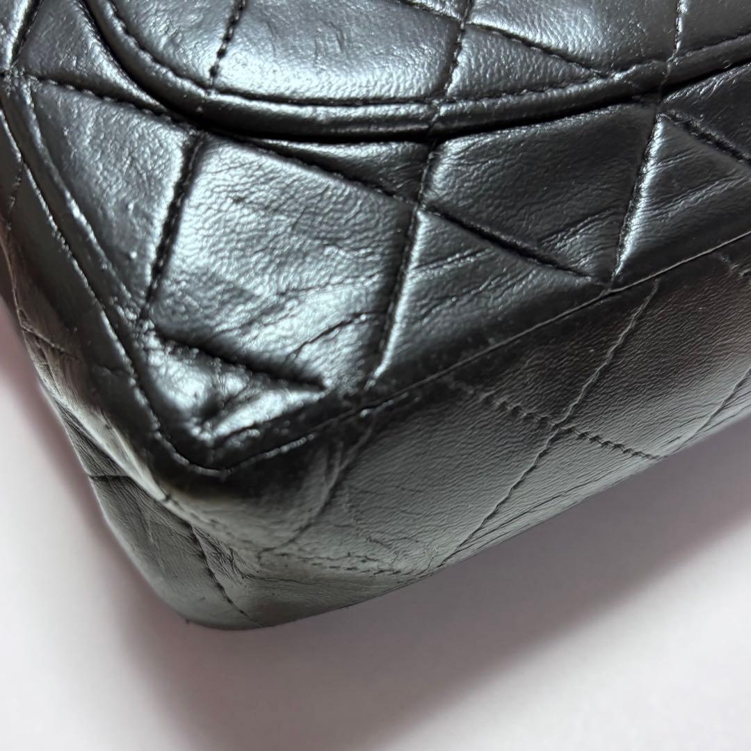 【専用】シャネル　ミニマトラッセ ラムスキン　チェーンショルダーバッグ