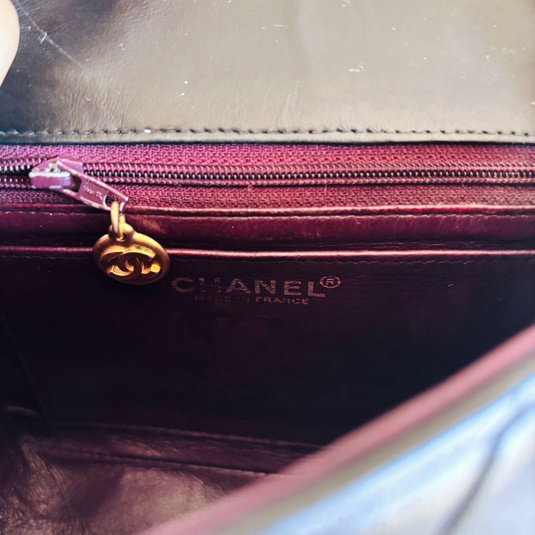 【専用】シャネル　ミニマトラッセ ラムスキン　チェーンショルダーバッグ