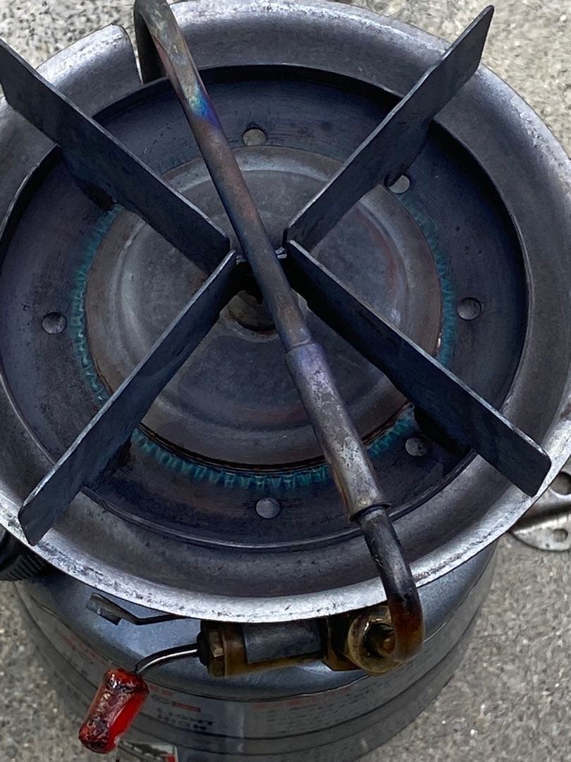 コールマン Feather モデル442／純正ウインドスクリーン／収納box付