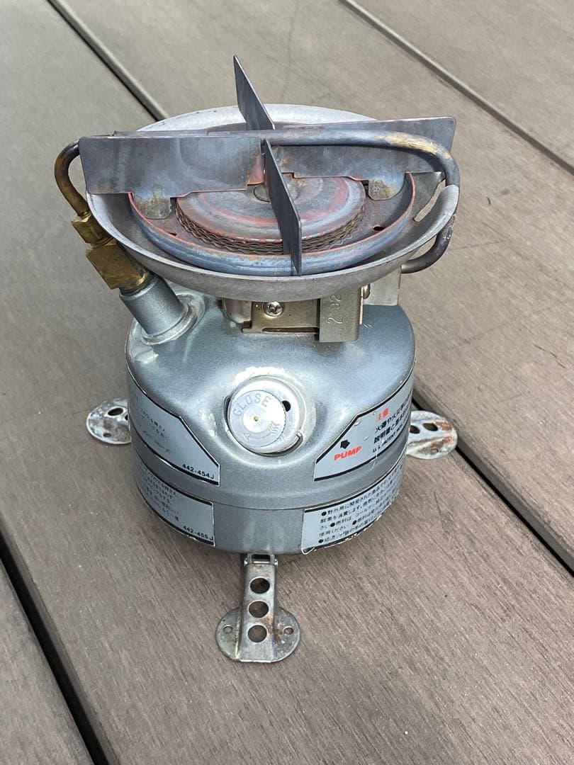 コールマン Feather モデル442／純正ウインドスクリーン／収納box付