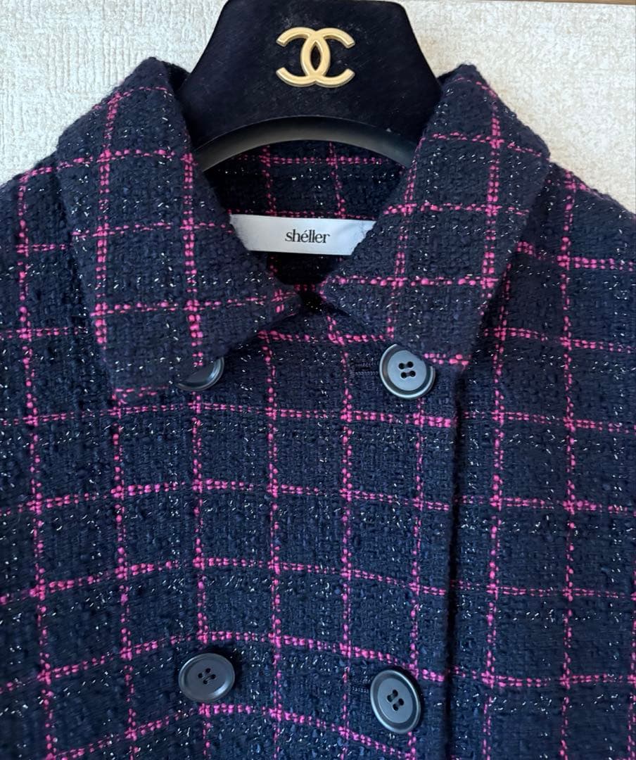 sheller ツイードセットアップ