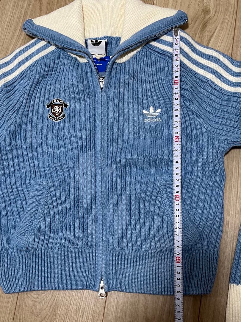 Adidasジップアップ ニットジャケット　ジャケット　KF0719海外限定
