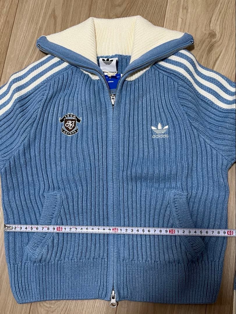 Adidasジップアップ ニットジャケット　ジャケット　KF0719海外限定