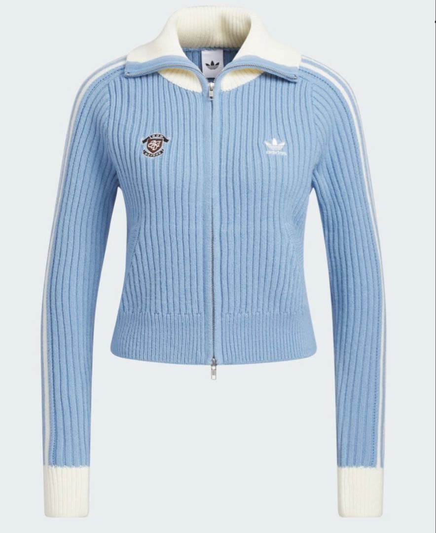 Adidasジップアップ ニットジャケット　ジャケット　KF0719海外限定