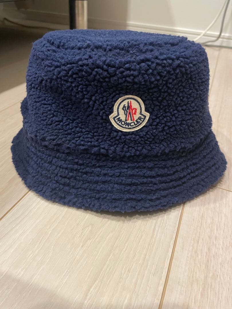 Moncler ボア バケットハット　モンクレール　リバーシブル　サイズL