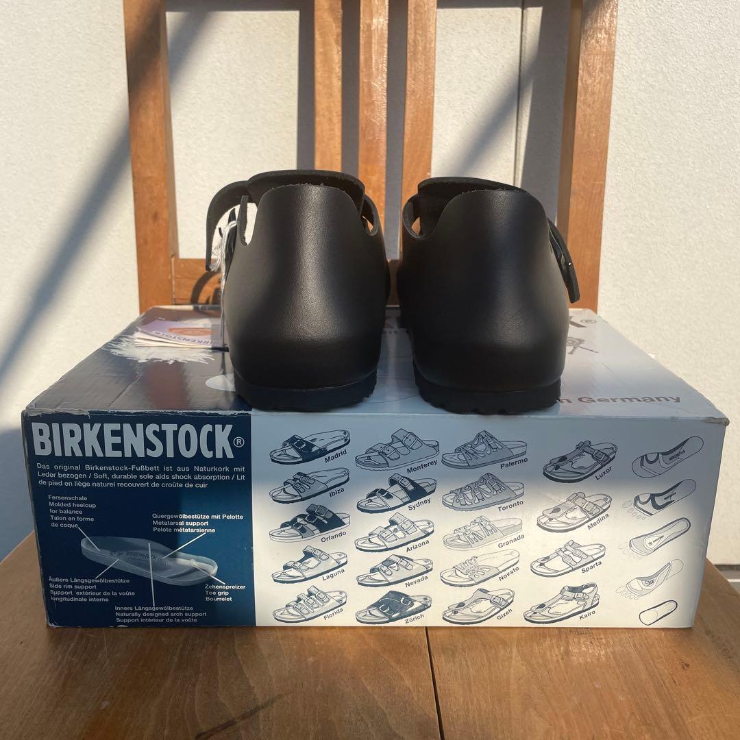 新品未使用　ビルケンシュトック　ロンドン40 黒　066193 約26cm　本革