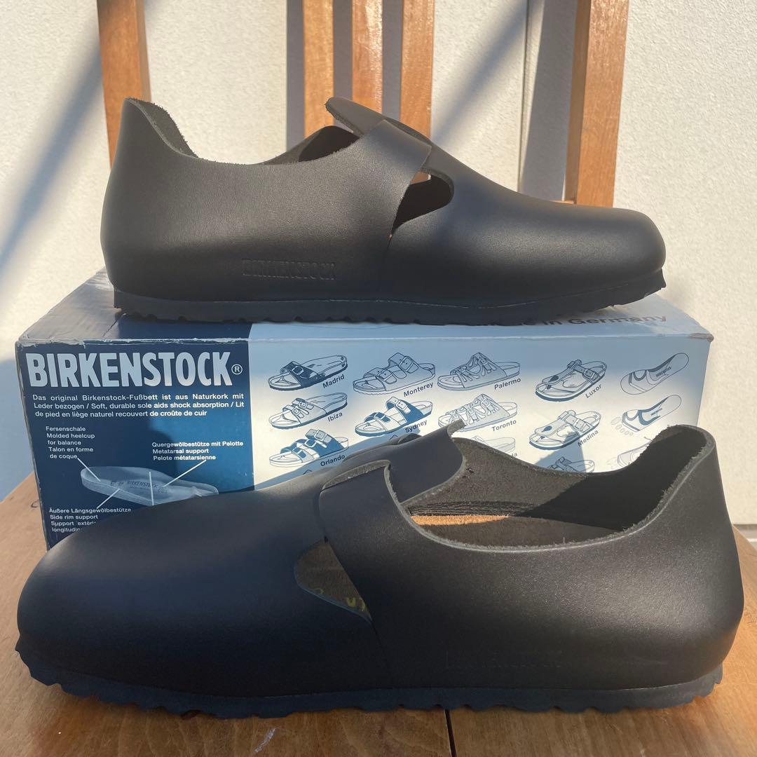 新品未使用　ビルケンシュトック　ロンドン40 黒　066193 約26cm　本革