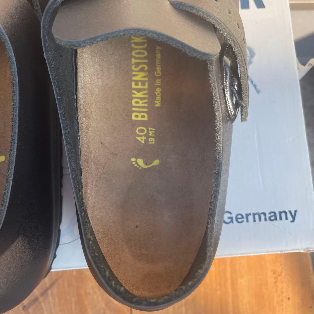 新品未使用　ビルケンシュトック　ロンドン40 黒　066193 約26cm　本革
