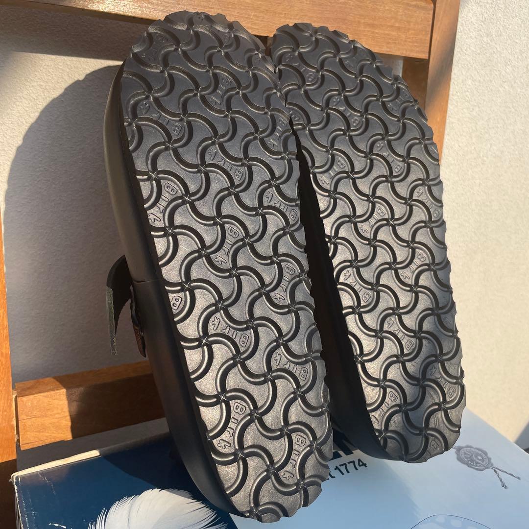 新品未使用　ビルケンシュトック　ロンドン40 黒　066193 約26cm　本革