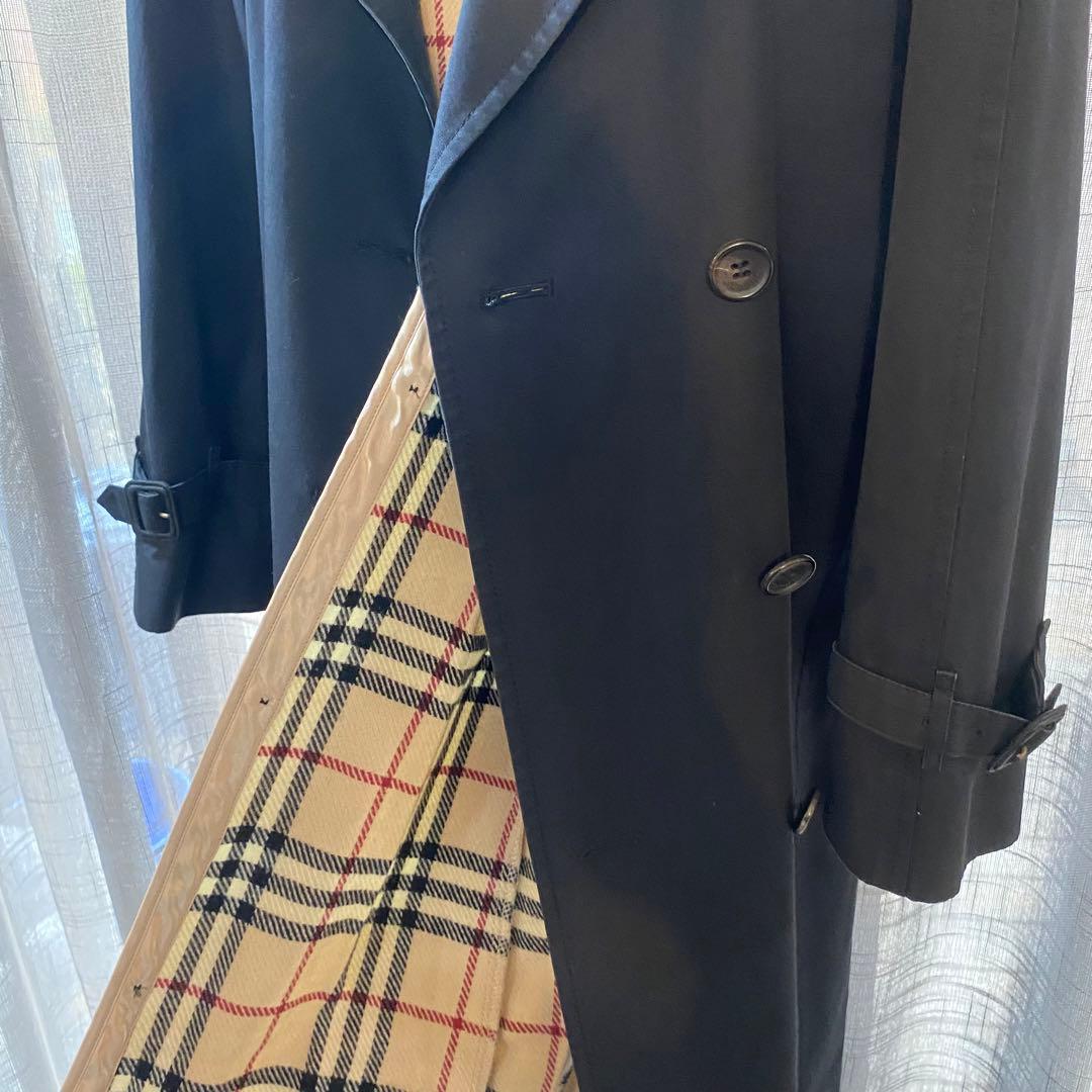 URBERRY ライナー付きトレンチコート ブラック 38ノバチェック