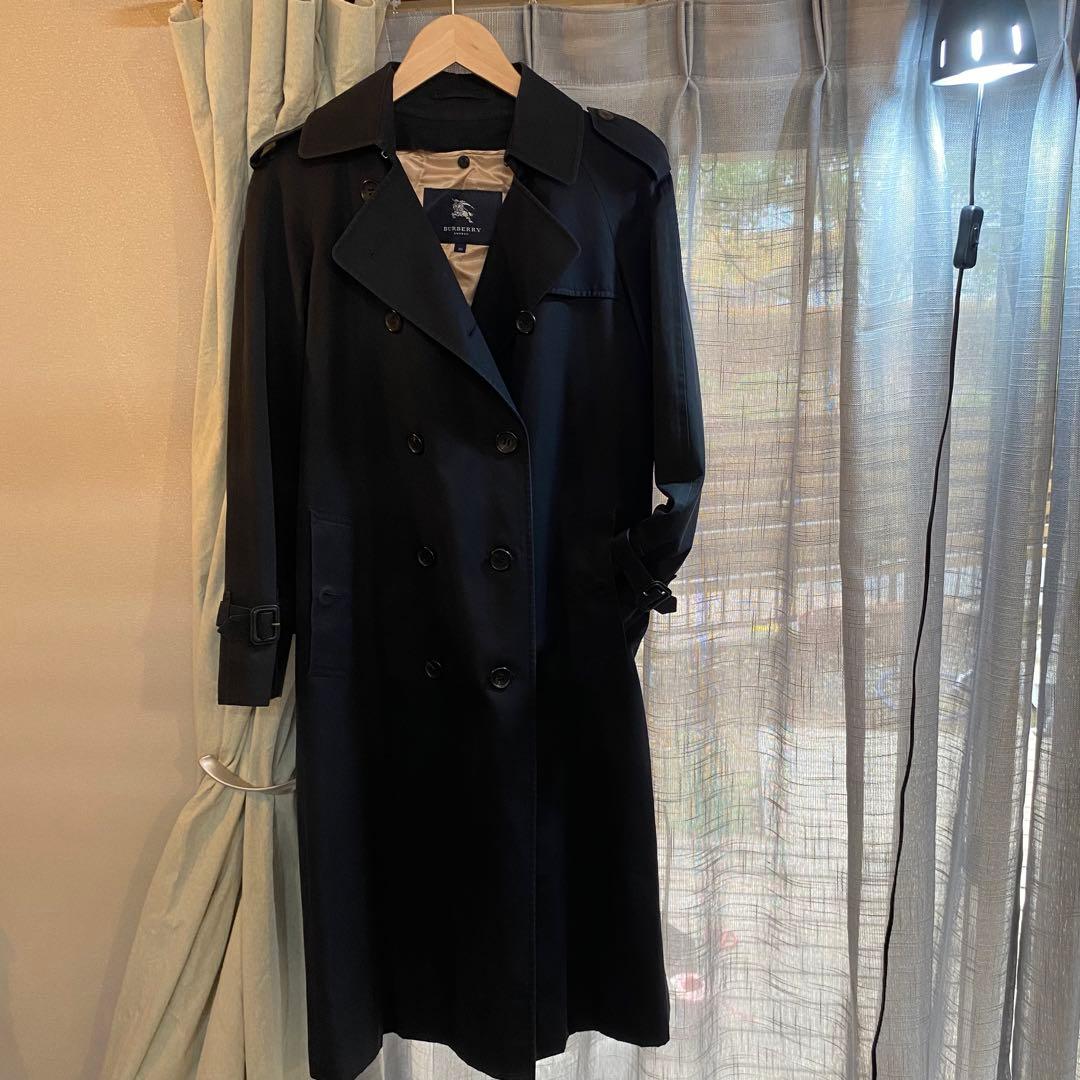 URBERRY ライナー付きトレンチコート ブラック 38ノバチェック