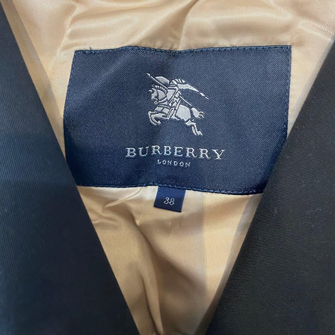 URBERRY ライナー付きトレンチコート ブラック 38ノバチェック