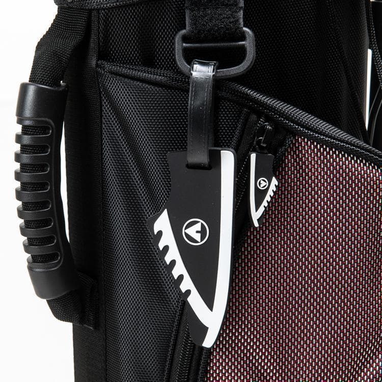 新品 AIRWALK エアーウォーク スタンドキャディバッグ フード付き RED