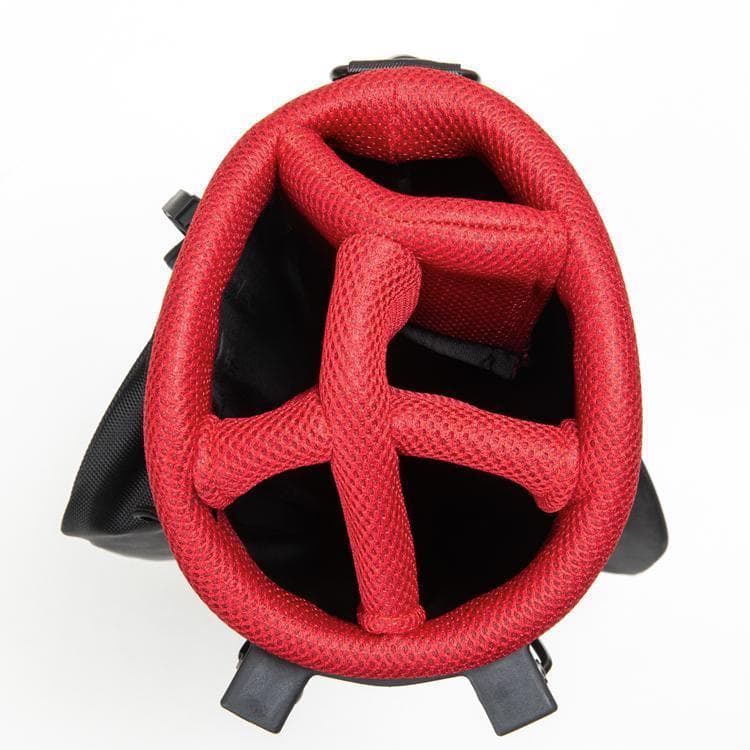 新品 AIRWALK エアーウォーク スタンドキャディバッグ フード付き RED