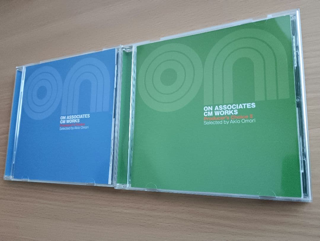 【CD2枚セット】大森昭男「ON・アソシエイツ CM WORKS」 帯付き