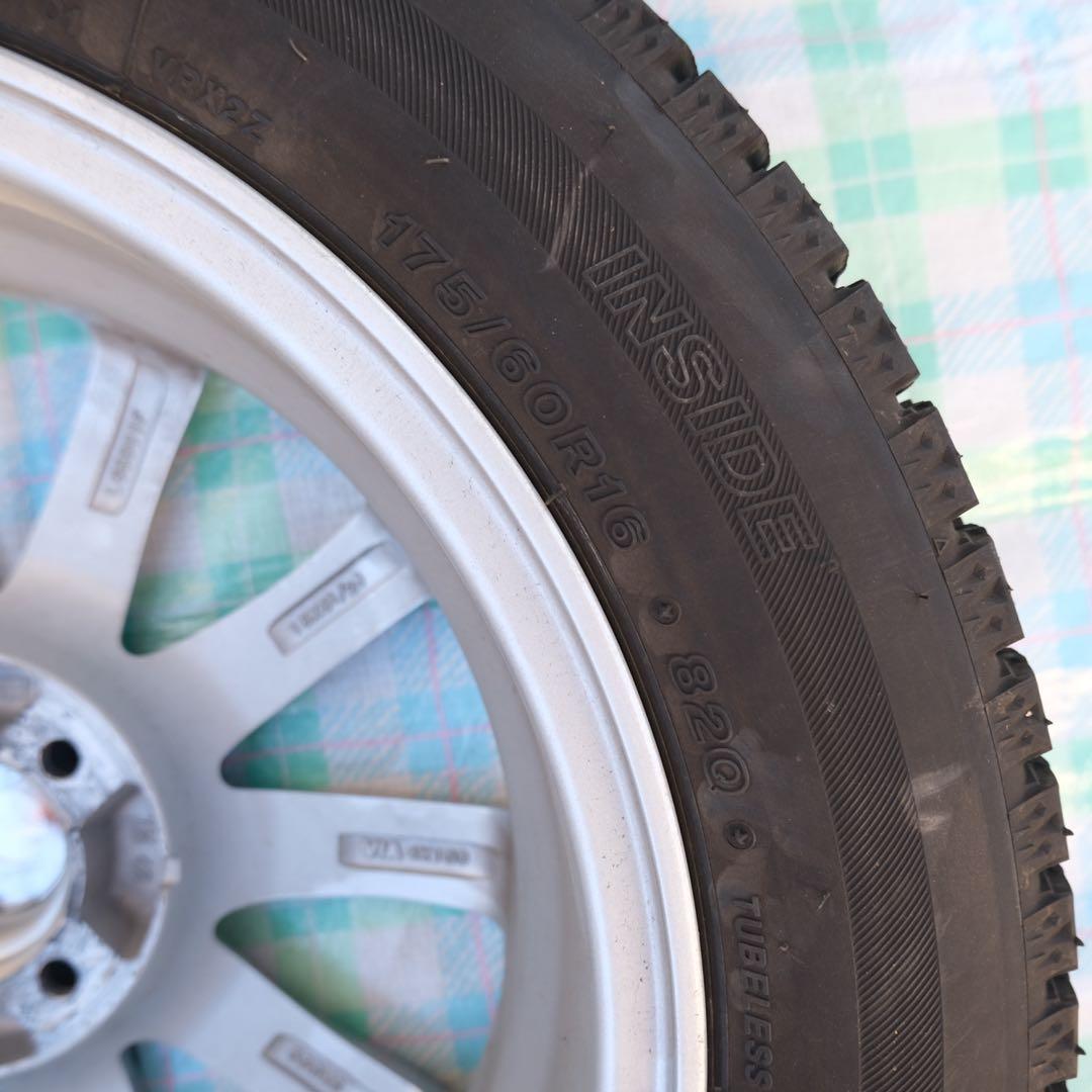 suicaさま175/60R16 BLIZZAK VRX2スタッドレスタイヤ4本