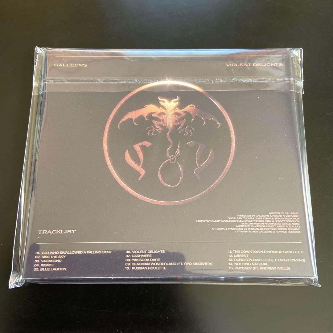 洋楽 Galleons Violent Delights CD