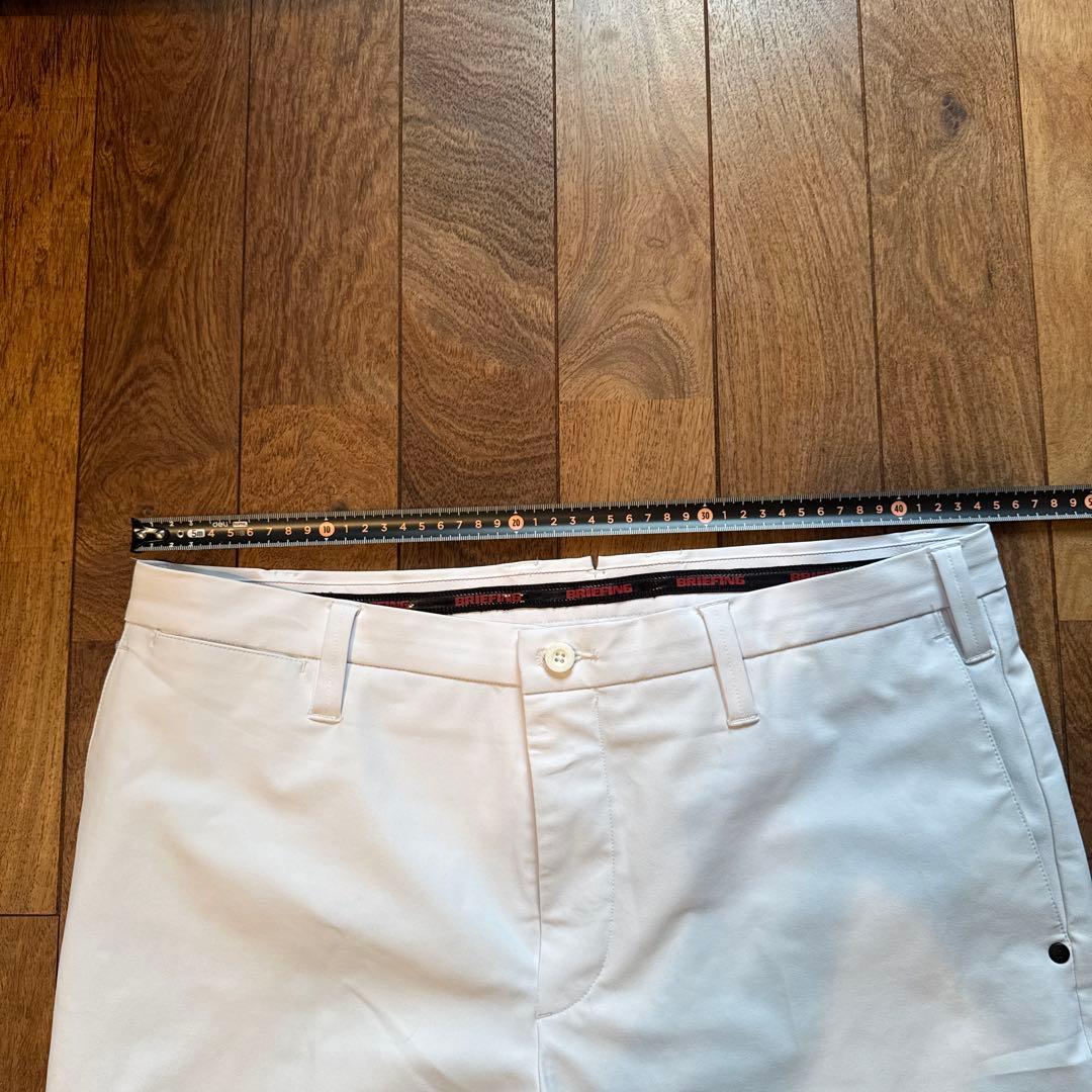 BRIEFING ストレッチパンツ ホワイト XL