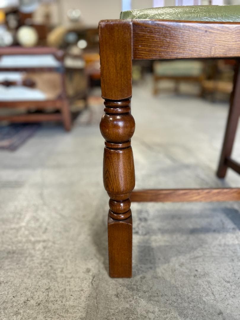 【EUR Vintage②】英国ヴィンテージ / ダイニングチェア｜オーク材