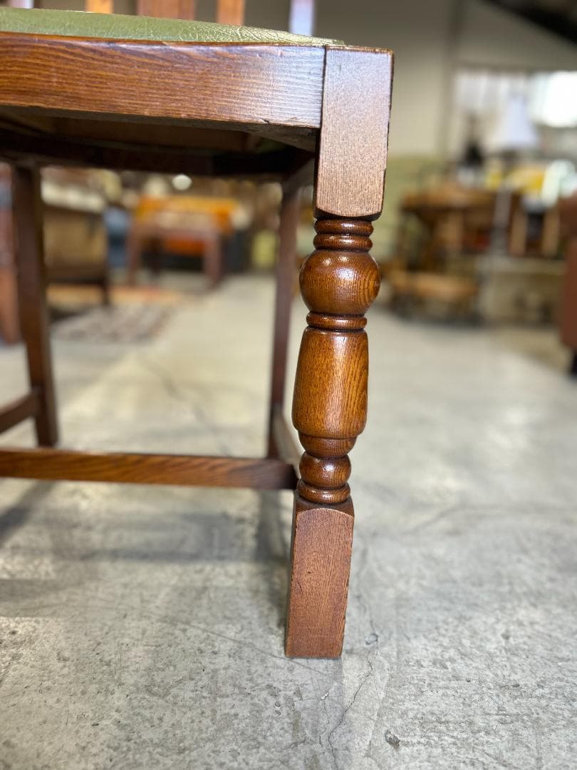 【EUR Vintage②】英国ヴィンテージ / ダイニングチェア｜オーク材