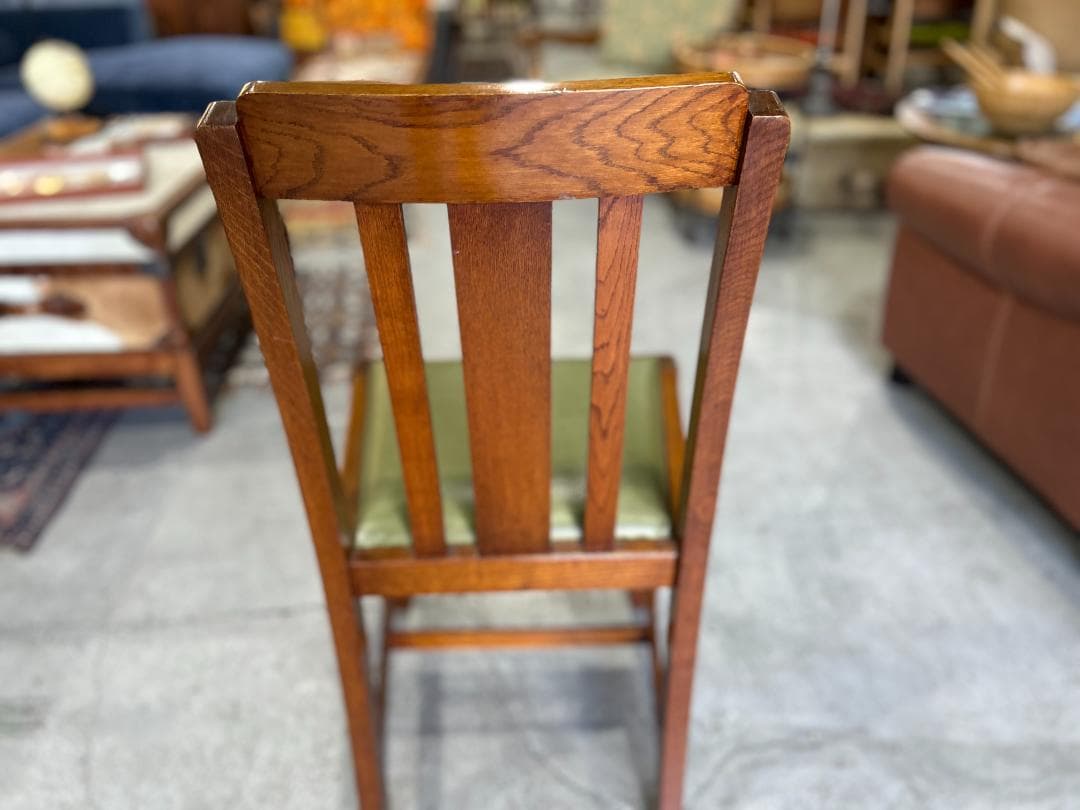 【EUR Vintage②】英国ヴィンテージ / ダイニングチェア｜オーク材