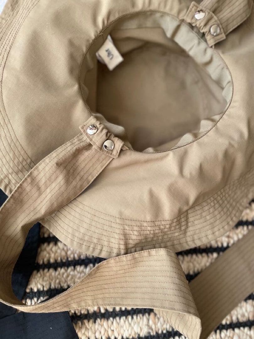 美品⭐︎Uhr⭐︎Portable Sun Hat⭐︎ブラック