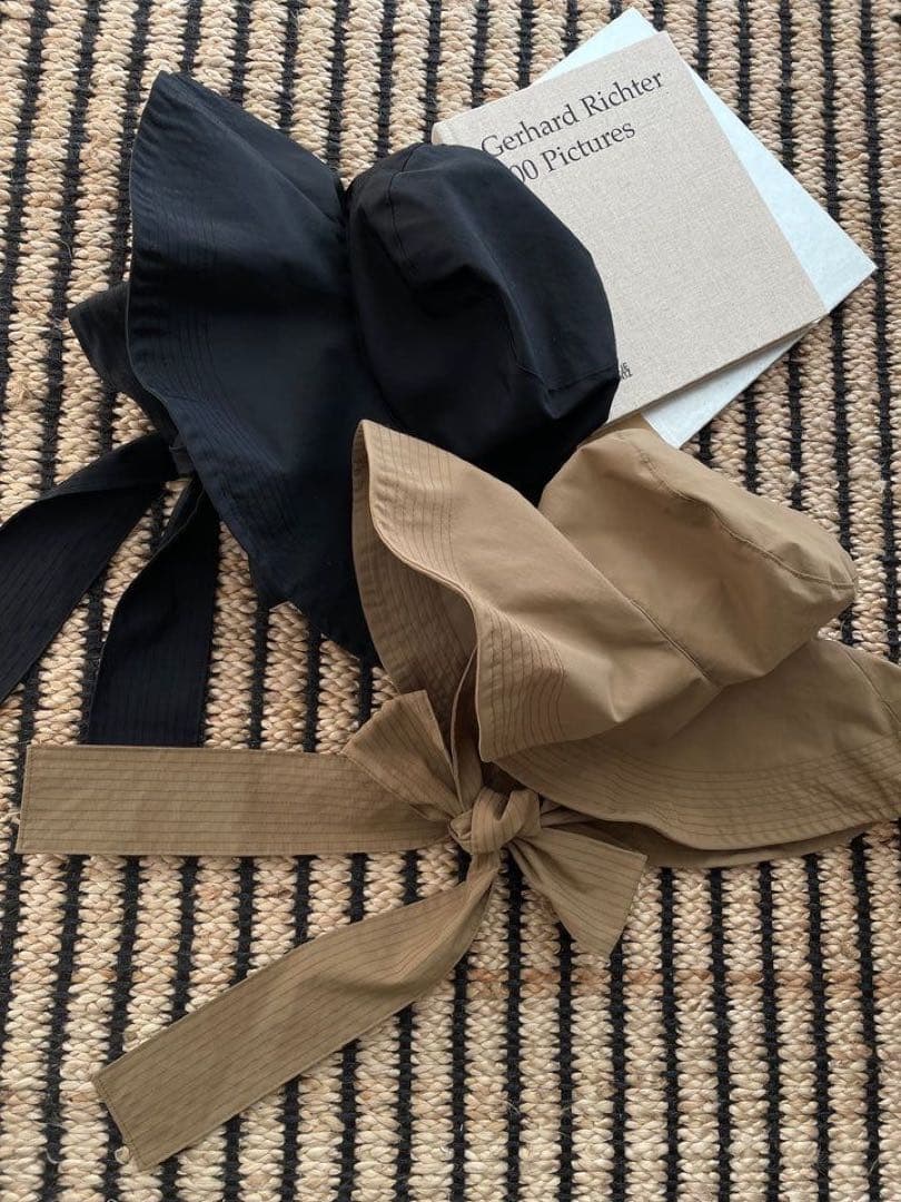 美品⭐︎Uhr⭐︎Portable Sun Hat⭐︎ブラック