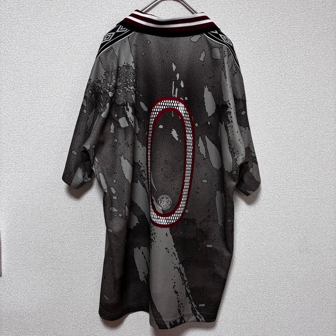 新品未使用BAL×UMBRO SOCCERJERSEY黒レアMサッカーTシャツ