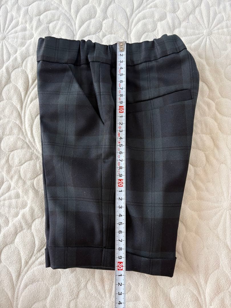 グリーンレーベルリラクシング　チェック　卒園式　入園式　冠婚葬祭　スーツセット