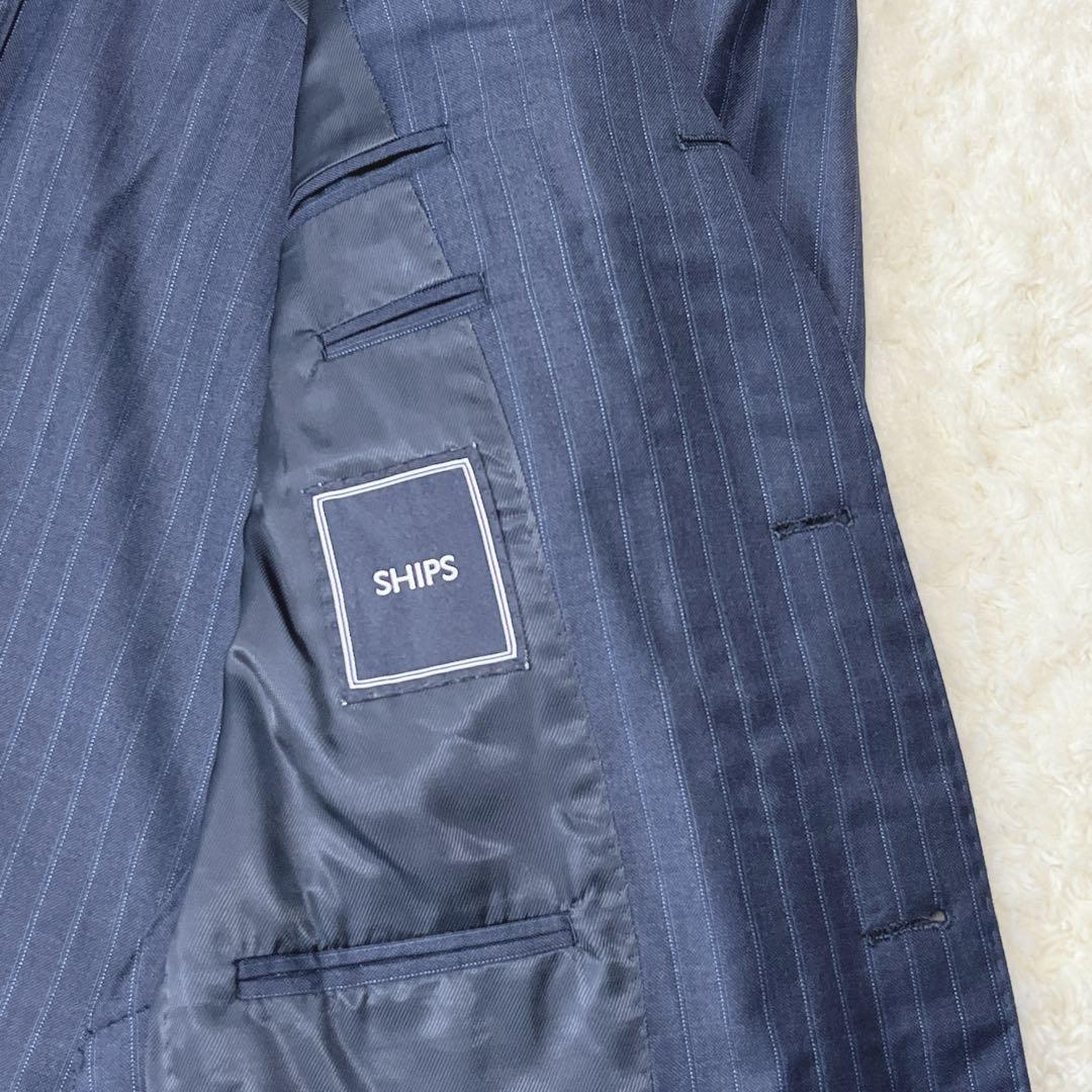 SHIPS シップス　スーツ　セットアップ　ロロピアーナ　ウール100%