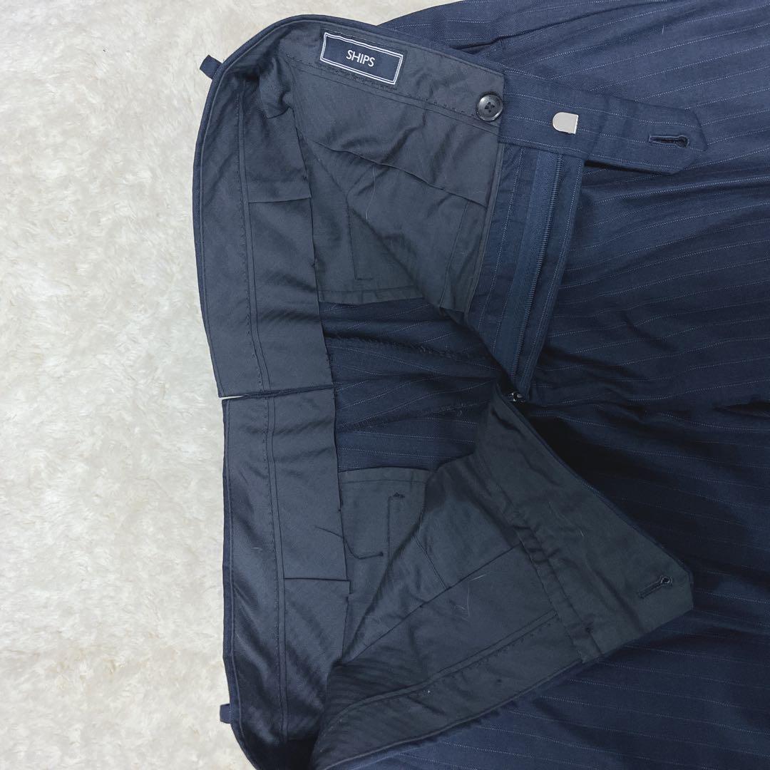 SHIPS シップス　スーツ　セットアップ　ロロピアーナ　ウール100%