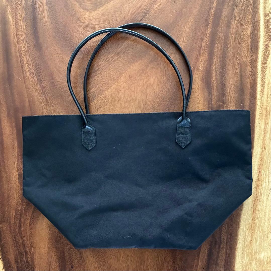 【エルベシャプリエ 】1425C コーデュラ 舟型 レザーハンドルショルダー L