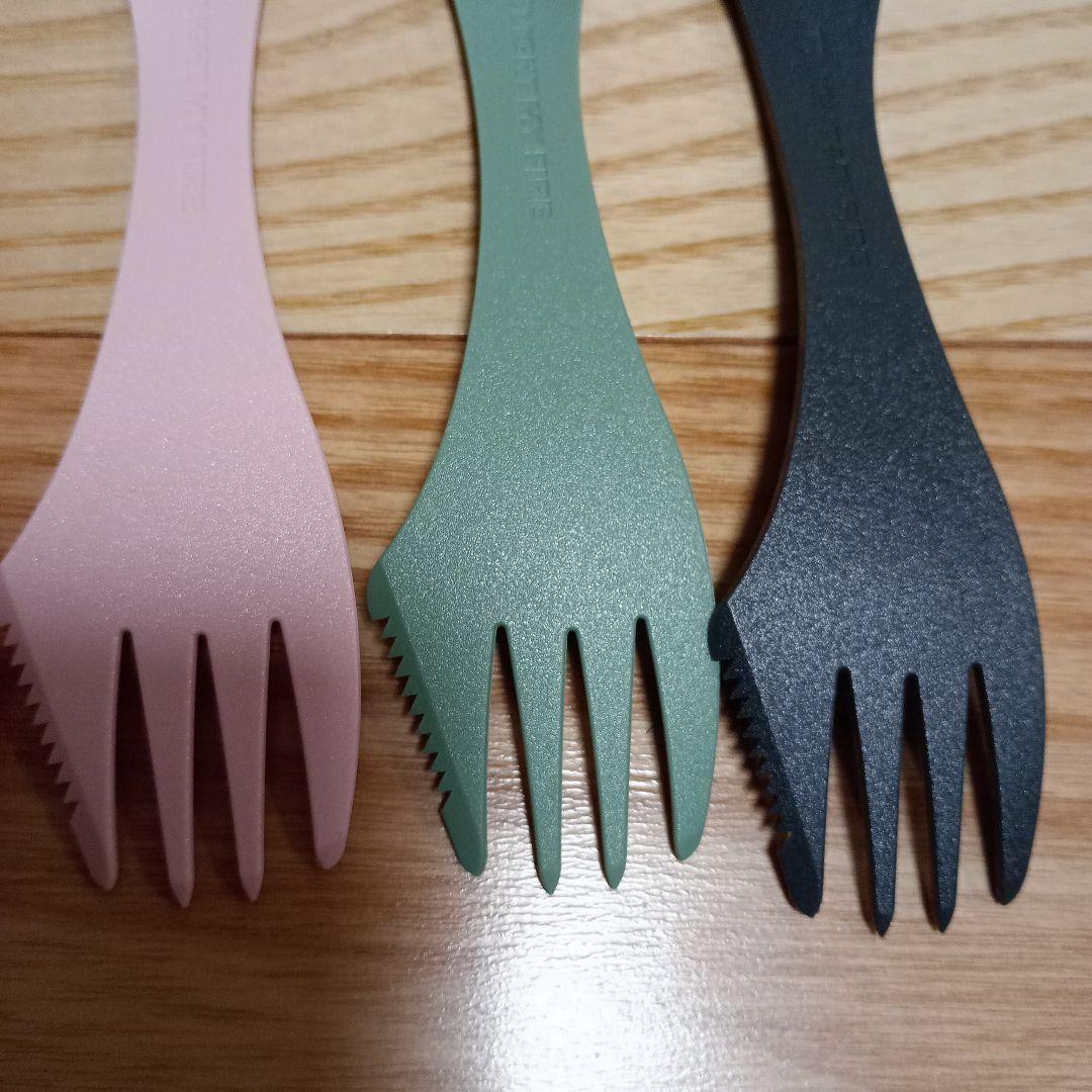 チャムス　 アウトドア用カトラリー　限定　6本セット