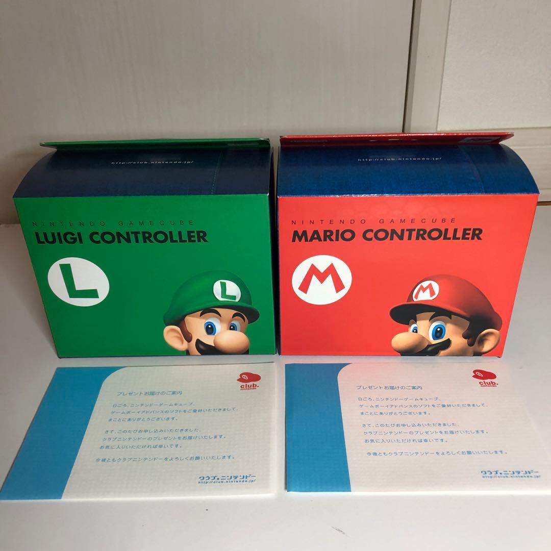 [未開封新品] GCコン マリオ＆ルイージ【匿名配送】