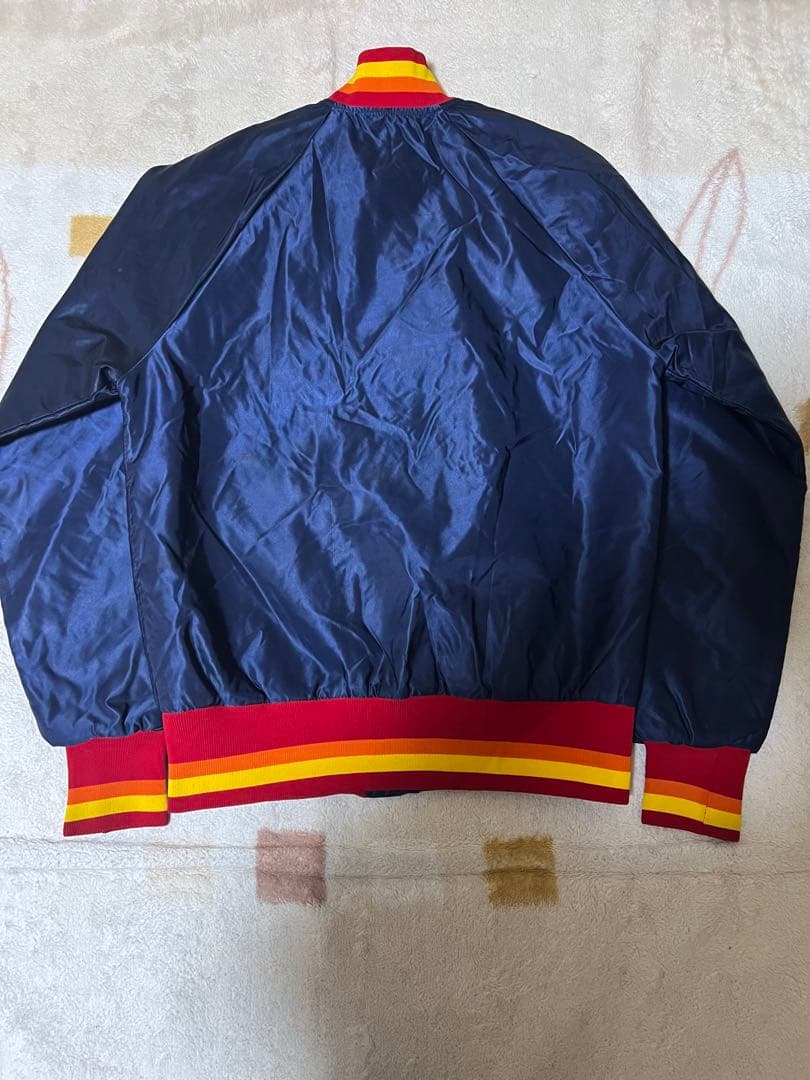 Astros Starter ビンテージ　サテン　スタジャン　サイズM