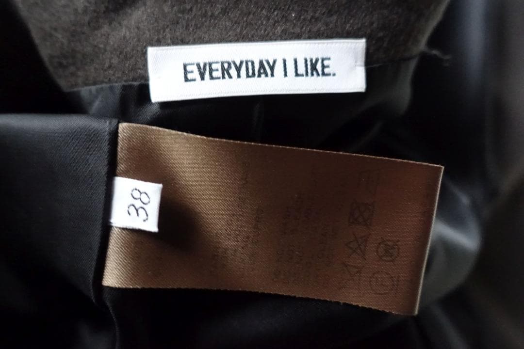 ドゥーズィエムクラス☆EVERYDAY I LIKEダブルジャケット38ブラウン