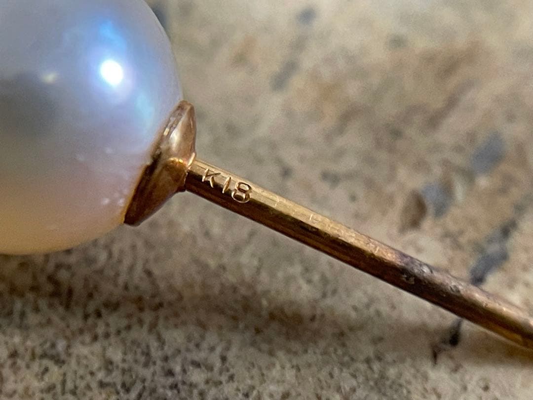 k18 パール ピン