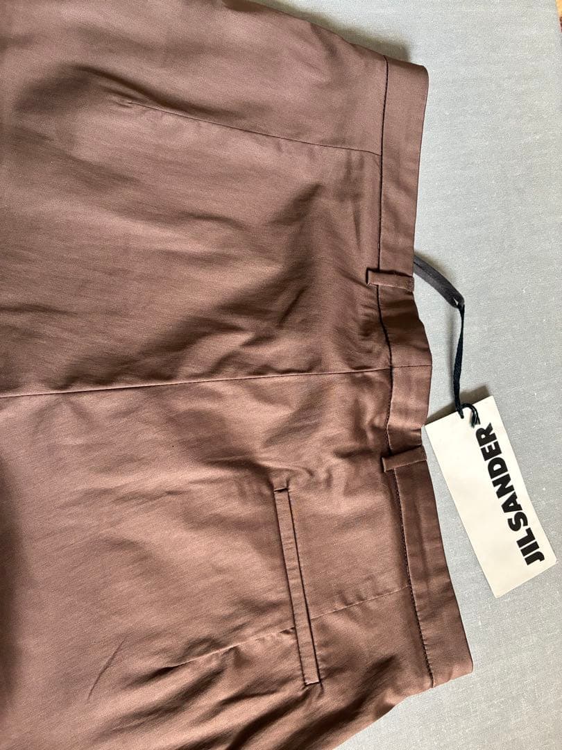 【新品】【未着用】JIL SANDER ジルサンダー　ブラウン　ショートパンツ